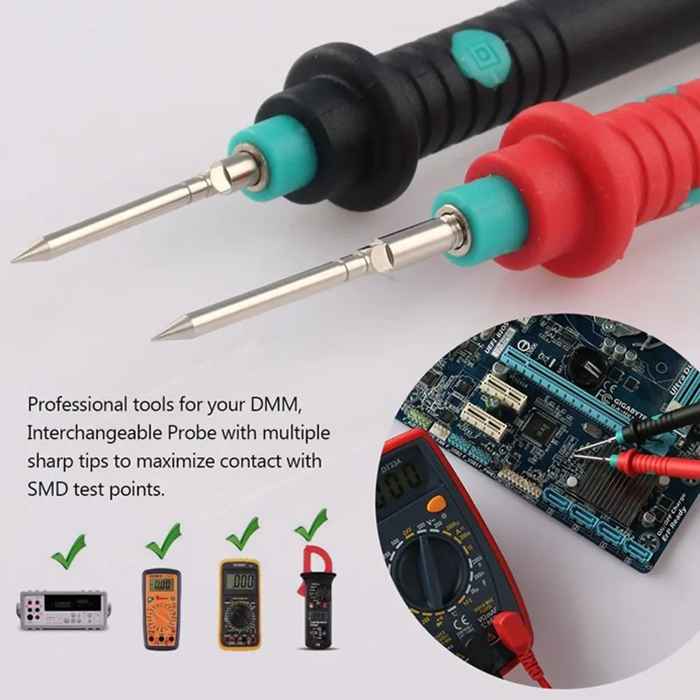 

Needle Tip Test Lead Multimeter Probes Wire Pen For Digital Multimeter Multifunctional Digital Multimeters Test Tool