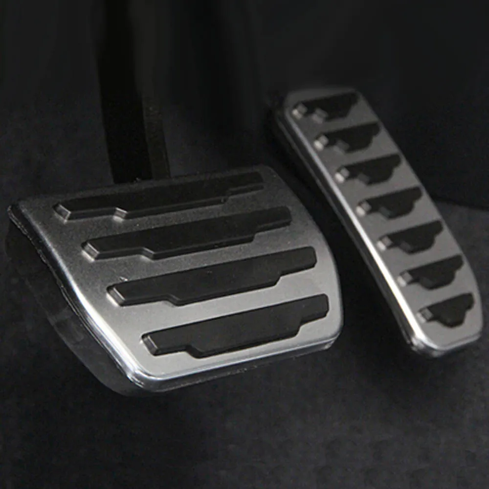 

accelerator gas pedal brake pedal decorative trim cover sticker for jaguar XF XE f pace f-pace interior accessories
