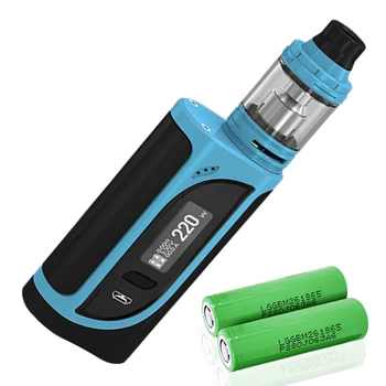 

Eleaf iKonn 220 Kit 0.91" OLED 220W with ELLO Atomizer 4ml Tank, HW 0.2 ohm Coil Head - Blue Black