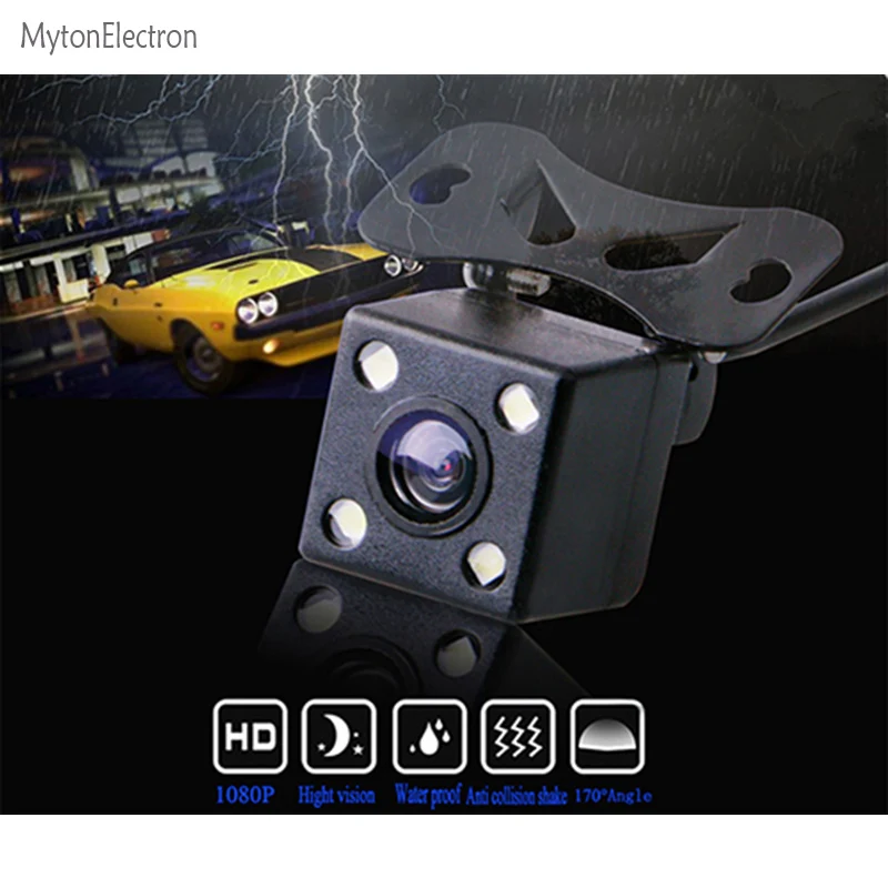 

Parking Assistance System Universal HD CCD 4 LED Night Vision Car Rear View Camera Backup side wide degree waterproof
