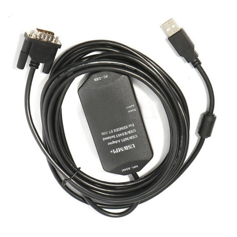 ПК адаптер USB-MPI изолированный PLC Кабель для программирования для S7-300/400, поддержка win7, 6ES7 972 0CB20 0XA0