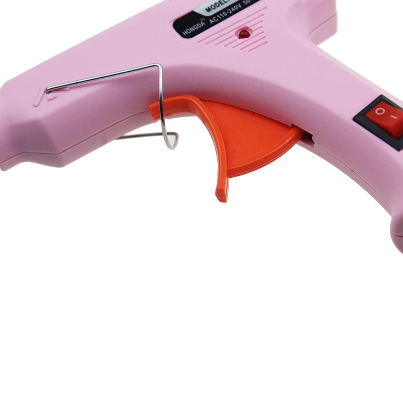 Hot Melt Glue Gun Hot Glue Gun FATCOOL Professional 20W Hot Glue Gun Repair Heat tool Heat Gun Blue Mini With Trigger US Or EU plug