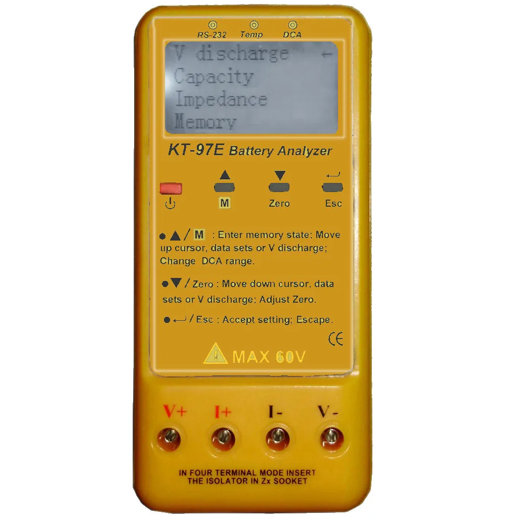 

KT-97E Full Function Battery Analyzer