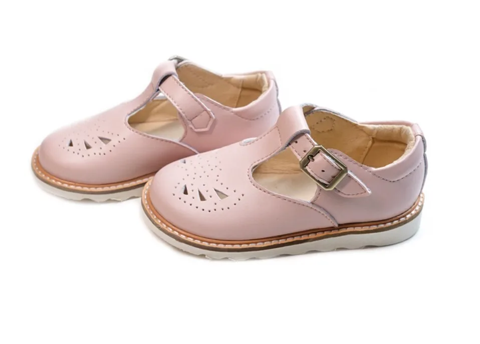Дышащие Повседневная детская обувь Нескользящая детская обувь для девочек сандалии обувь для малышей-мальчиков кожаная маленькой принцессы Летняя обувь