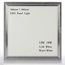 LED panel light Downlight square lampada 300×300 12W 18W high bright led indoor ceiling lamp SMD 4014 Cold warm white led driver