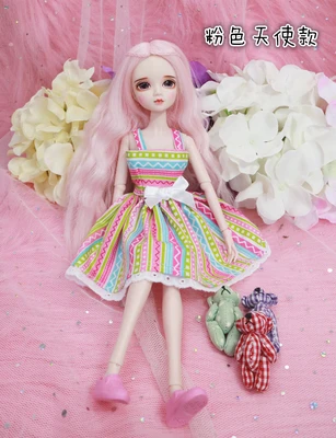 Много стилей 1/6 30 см DIY игрушка для мальчиков и девочек blyth bjd кукла модель diy игрушка высокий подарок кукла с одеждой макияж обувь парики голова тела - Цвет: 22