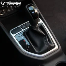 Vtear For font b Hyundai b font Creta ix25 Gear head circle decorative center control cover