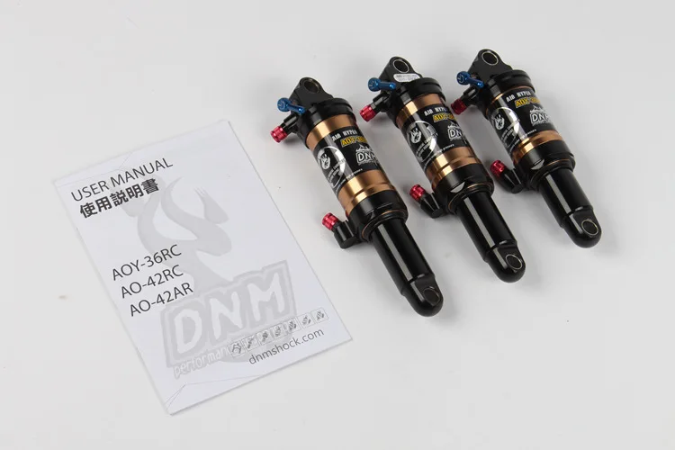 DNM/AOY-36RC 165 190 200 мм Передние амортизаторы Подвеска MTB downhil Амортизатор велосипед задний амортизатор для XC/Trail