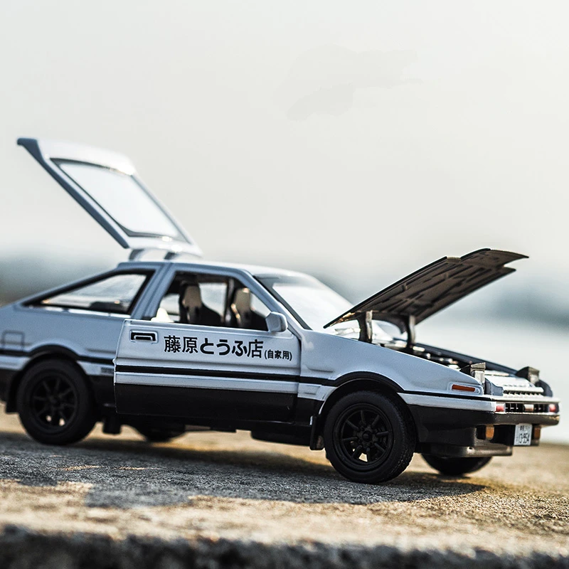 Kidami 1 28 Initial D Ae86 Diecast Car Model Car Decoration Openable Door Metal Car Toy Car Collection Children Gifts For Kids Pull Back Diecast Modelspull Back Toy Aliexpress