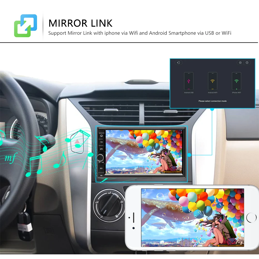 Discount AMPrime 2 din Car radio Android GPS 7" Bluetooth WIFI Mirrorlink DVR MP5 Multimedia Player OBD DAB ISO Steering Wheel Autoradio 4 Discount AMPrime 2 din Car radio Android GPS 7" Bluetooth WIFI Mirrorlink DVR MP5 Multimedia Player OBD DAB ISO Steering Wheel Autoradio 4