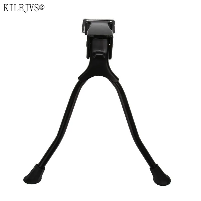 

Double Leg Bicycle Bike Kickstand Center Kick Stand Mount Bicycle Stand Fits 26" and Above for Bicycle Road Bike