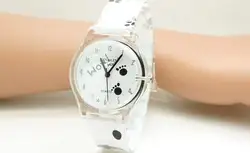 Новинка 2016 женщина наручные часы смолы ремень Дизайн Уиллис мини Водонепроницаемый модные женские туфли для отдыха Платье Кварц