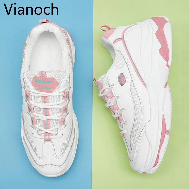 

2019 New Fashion Women Shoes Lace Up Flats Breathable Mesh Shoe Woman wo19013