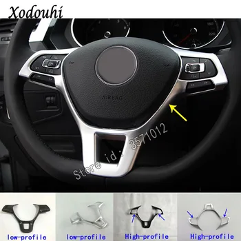 

Car Body Sticker Cover Steering Wheel Kit Trim Lamp Frame Panel Part Hood 1pcs For Volkswagen Vw T-ROC TROC 2017 2018 2019 2020