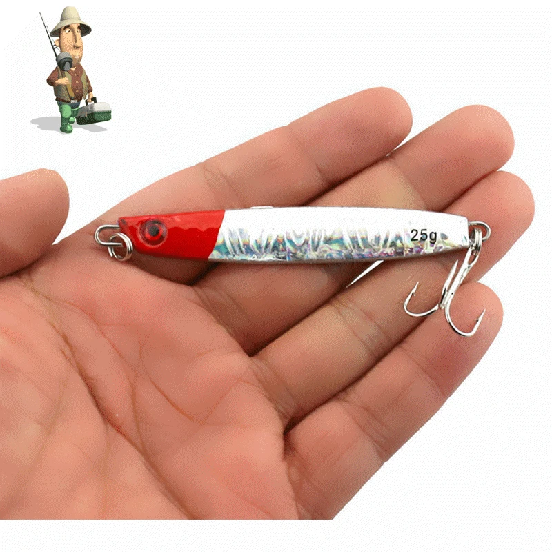 25g fishing lure hard bait with lead inside ice sea fishing tackle