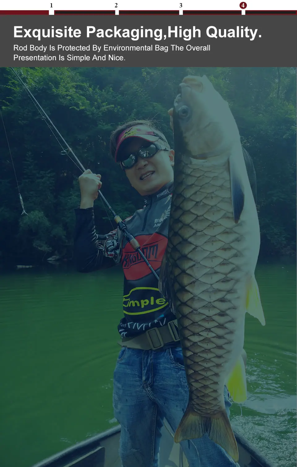 Kingdom 1.89m 2m Spinning Fishing Rod Carbon Good Tip Action and Sensitive Casting Fishing Feeder Rods UL ML M Action Travel Fishing Rod  (14)