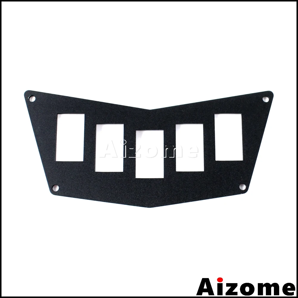 Алюминиевая фотопанель для Polaris RZR 900 XP 2011 2014 800 570 черная панель переключателя