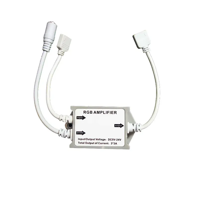 

DC5V-24V 3*3A LED RGB Amplifier Controller For 5050 RGB SMD Strip