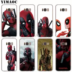 YIMAOC Marvel Уэйд Уинстон Уилсон мягкий чехол для Galaxy A5 A6 A7 A8 A9 J3 J5 J6 J7 S7 S10 край S8 S9 плюс Примечание 8 9