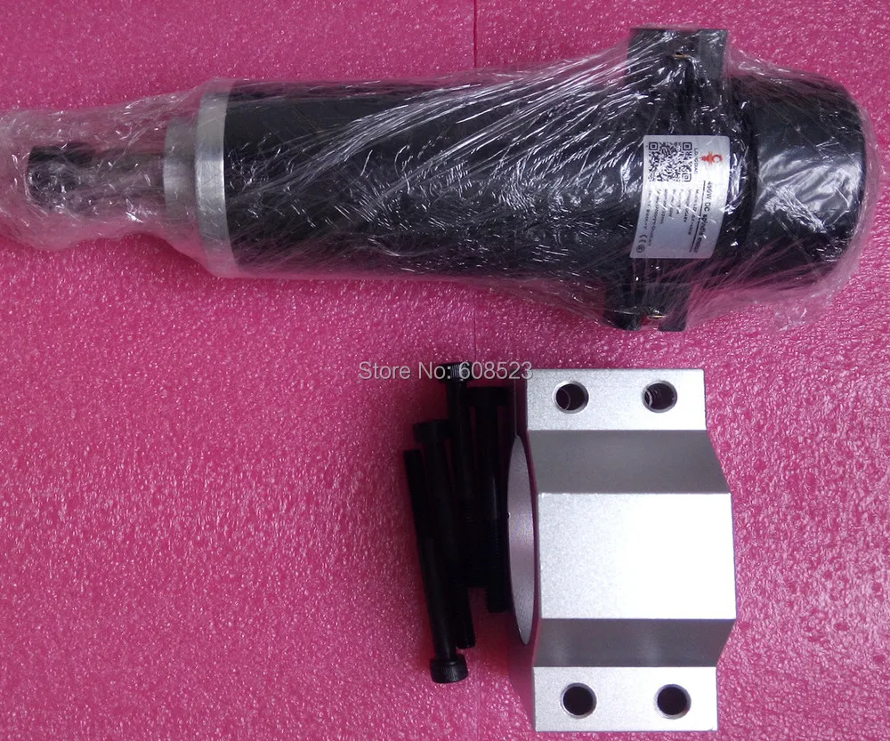 

450W High-speed Air-Cooled Spindle CNC Spindle Motor Engraving Spindle With Mount Bracket