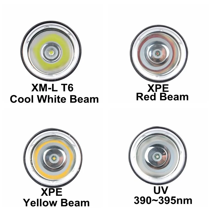 [ ] CREE XM-L2 XML-T6 светодиодный профессиональный светодиодный фонарь для использования под водой Дайвинг фонарик водонепроницаемый фонарь