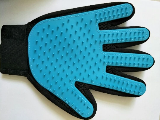 Pet Grooming Glove Cat Hair Removal Mitts De-Shedding Brush Combs For Cat Dog Horse Massage Combs Pet Supplies Accessoies