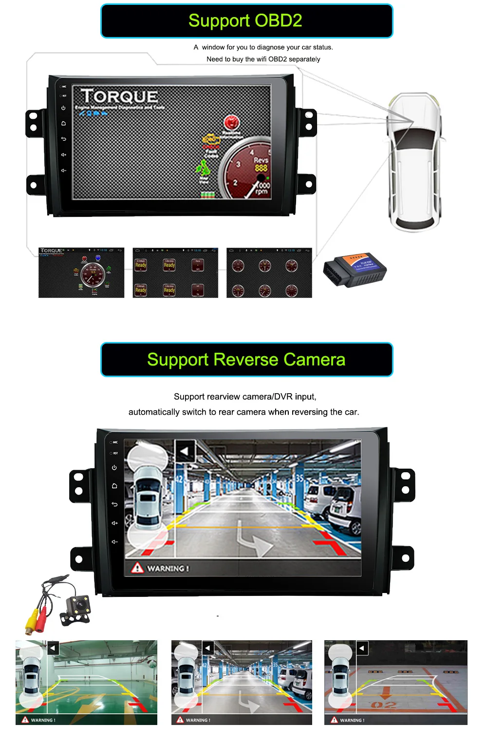 2 din Android gps For Suzuki SX4 2006 2007 2008 2009 2010 2011 2012 2Din Car Radio Tape Recorder Stereo WIFI RDS Car dvd Player