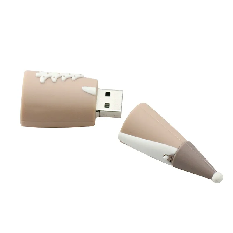 USB флеш-накопитель 128 Гб мультфильм Рождественский подарок USB флэш-накопитель 4 GB/8 GB/16 GB/32 GB/64 GB, с принтом «Олень», USB флэш-карта памяти, Флеш накопитель