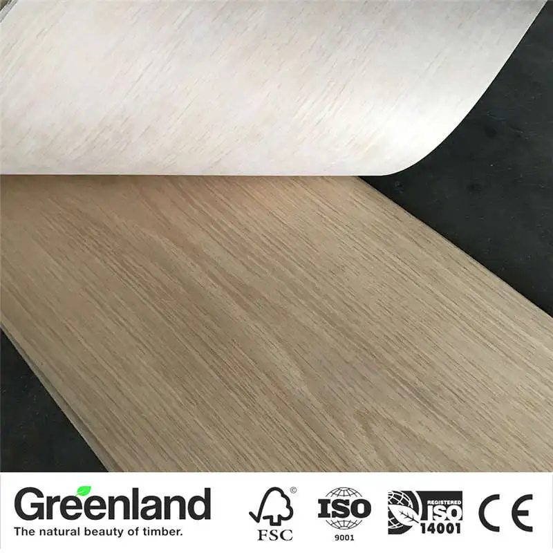 Wood veneer white OAK 250x20 cm table flooring DIY furniture natural material bedroom chair table skin