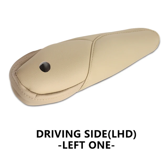 For Honda CRV 2007 2008 2009 Microfiber Leather Driver / Passenger Side Seat Armrest Handle Decor Cover Protection Trim Beige Left