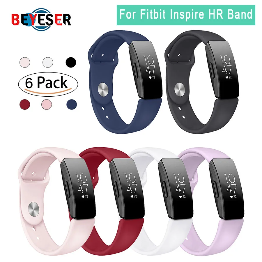 

Silicone Band for Fitbit Inspire HR Strap Sports Wristband Bracelet for Fitbit Inspire Replacement Watch Band Accessories