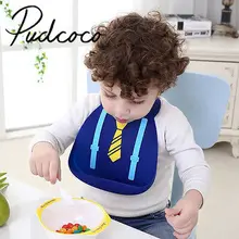 Helen115 Новорожденные водонепроницаемые детские нагрудники силиконовые Милые Мультяшные мягкие детские слюнявчики для кормления