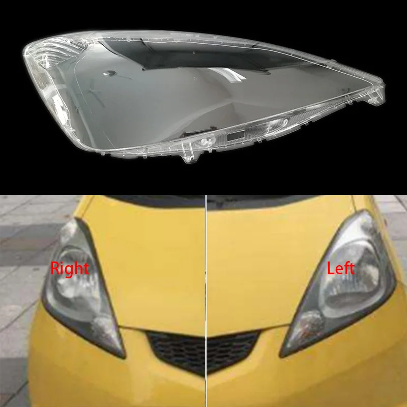 Прозрачный Абажур для передней фары Honda Fit hatchback 08 10 1 шт.|Обвесы| |