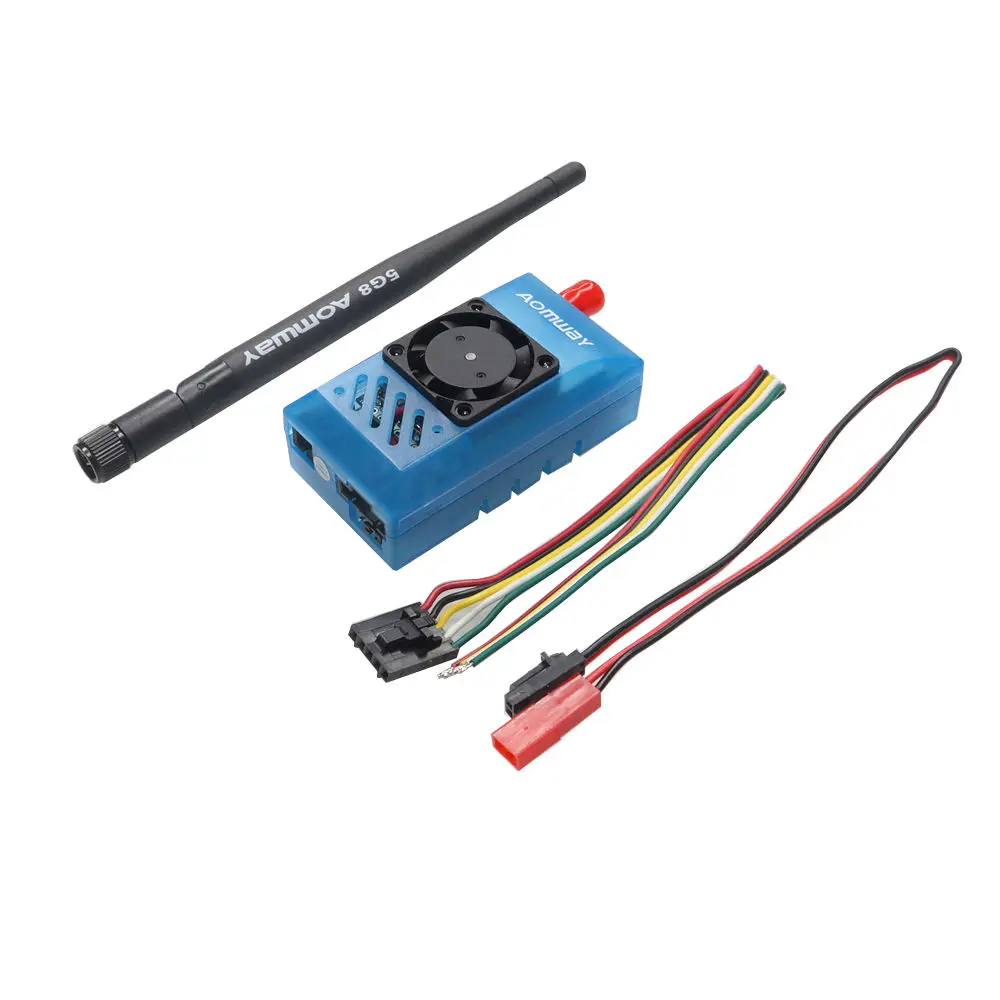 

Aomway Transmitter 5.8G 1000mW Tx1000 V4 8Km Long Range VTX Wireless Aodio Video Transmitter for Fatshark Skyzone Racing Drone