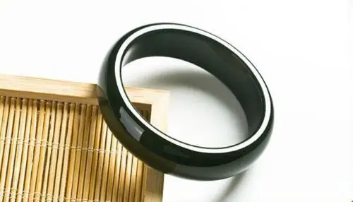 

Koraba Fine Jewelry NATURE GRADE "A "BEAUTIFUL DARK GREEN "HeTian" JADE BRACELET BANGLE Free Shipping