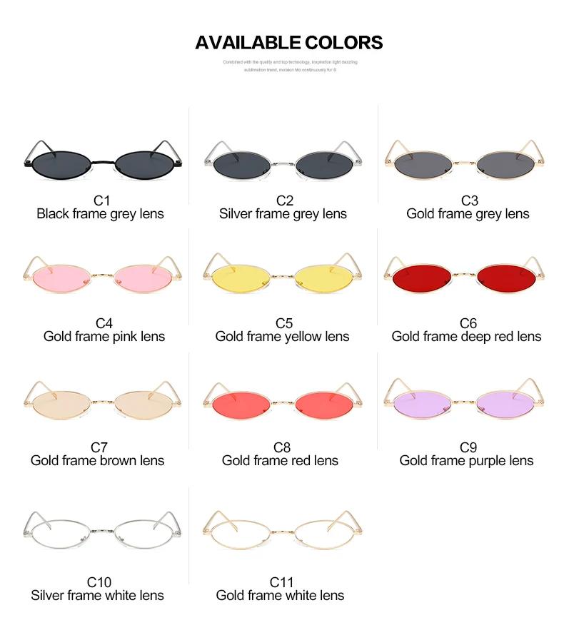 Новые брендовые дизайнерские винтажные маленькие овальные солнцезащитные очки для женщин/мужчин ретро черные розовые линзы солнцезащитные очки для женщин и мужчин UV400