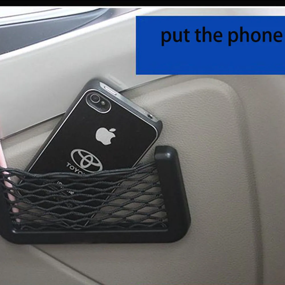 

Auto Car Storage Bag Elastic Flexible Mesh Back Rear Cargo Trunk Storage Organizer Net Auto For Car Accessories