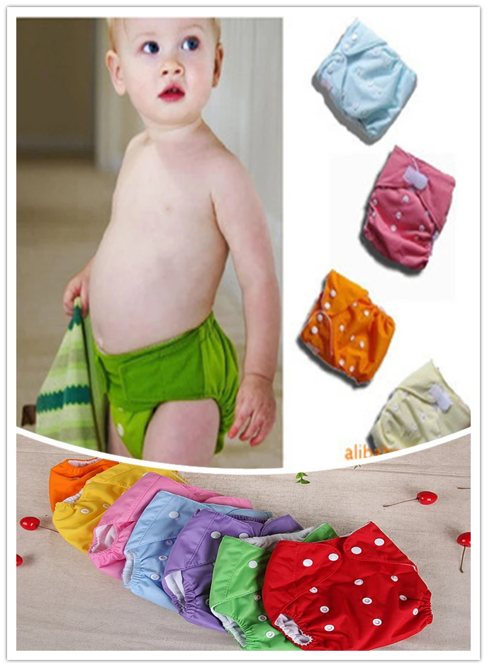 2diapers +10 inserts Baby washable diapers disposable diapers baby
