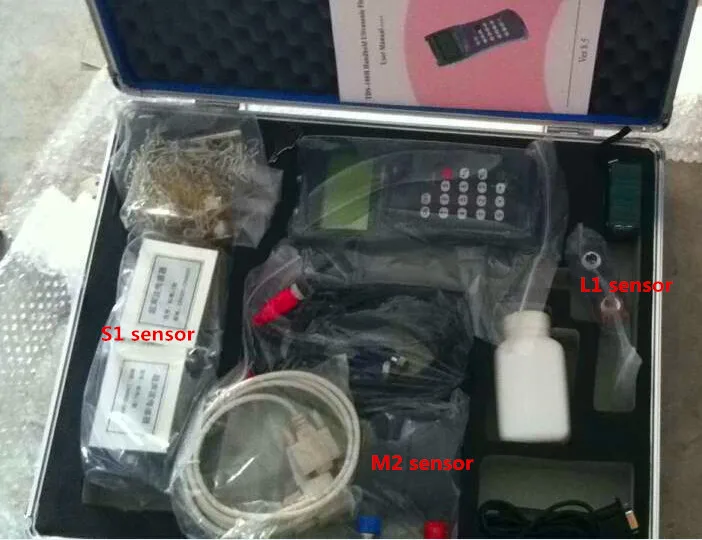 

TDS-100H Ultrasonic Flow meter ( 15-6000mm ) S1 /M2/L1