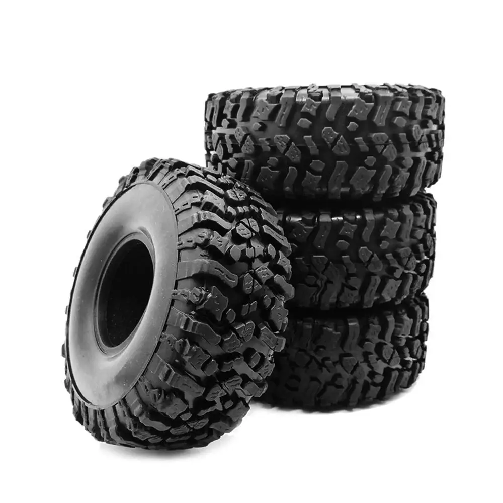 

4PCS 120MM 1.9INCH Rubber Rocks Tyres Wheel Tires for 1:10 RC Rock Crawler Axial SCX10 90047 D90 D110 TF2 TRX-4