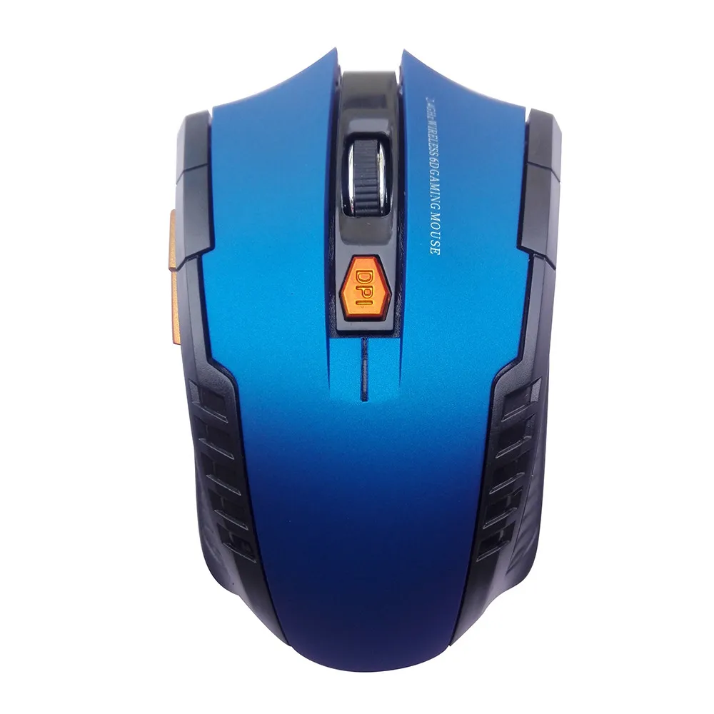 

VOBERRY Wireless 2.4GHz Mouse LED Backlit Optical 1200DPI 6Buttons Gaming Ergonomic Mice With Battery USB receiver For PC Laptop