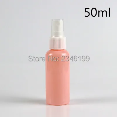 Пустой Розовый распылитель 50 мл бутылка-спрей 20 мл 30 мл пустая пластиковая для косметики контейнер 100 мл пластиковая бутылка-спрей 60 мл 50 шт