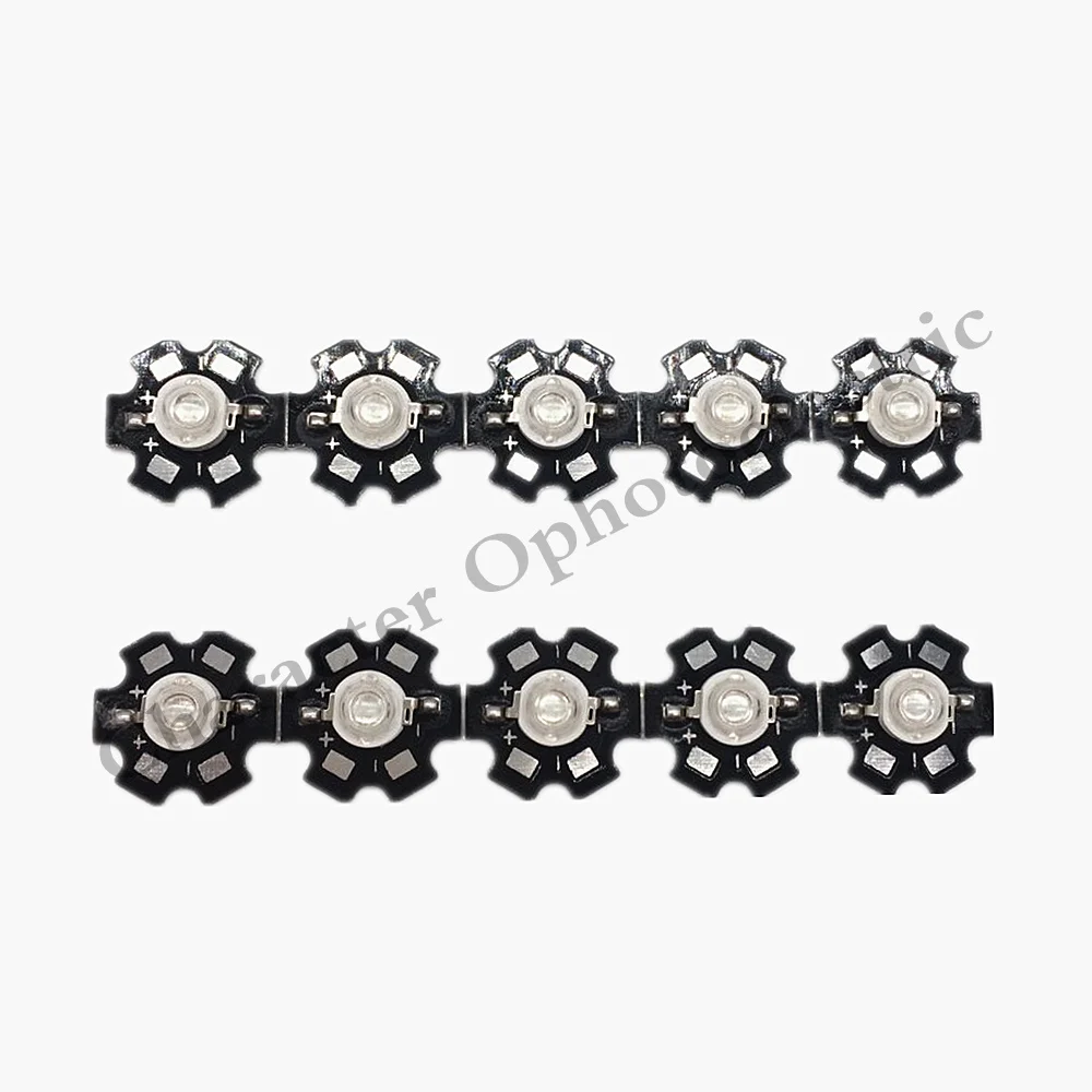 10 pcs 1W/3W Blue 465-470nm/ Royal Blue 445-455NM  High Power LED Emitter 700mA  with 20mm Star PCB 100pcs 3w led blue high power led lamp royal blue 445 455nm 700ma 3 2 3 4v 50 60lm 45mil taiwan chip lamp free shipping