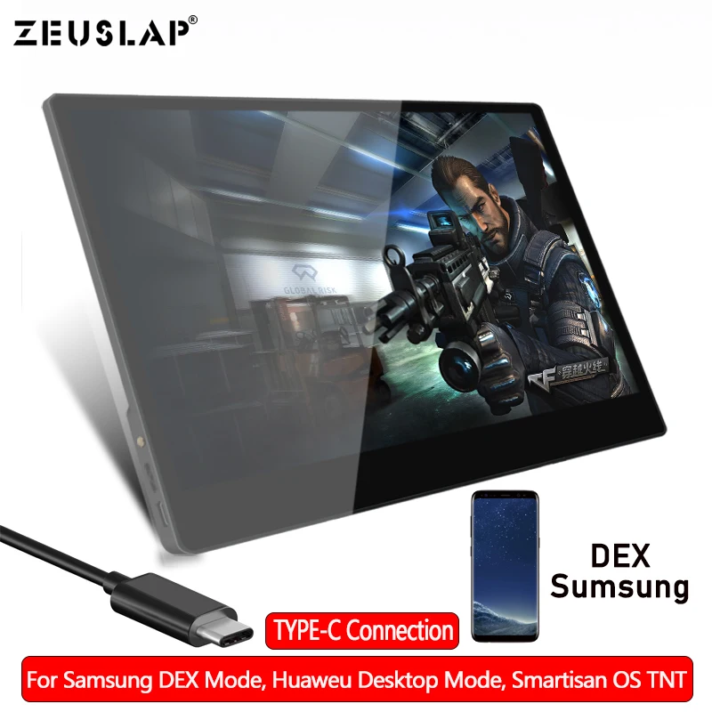 13,3 15,6 дюймов 1920x1080 ips портативный компьютер сенсорный монитор ПК HDMI PS3 PS4 Xbox 1080P ЖК-дисплей