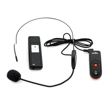 OXLasers 2,4G гарнитура беспроводной микрофон с ресивер Mini-USB для Конференции обучения речи на громкоговорителе МегаФон