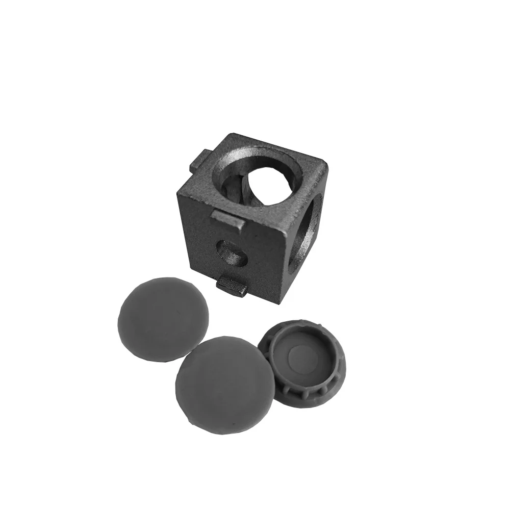 

1PCS Aluminum parts 3030/4040/4545 2 way right Angle connection rectangular box windows and doors profiles accessories