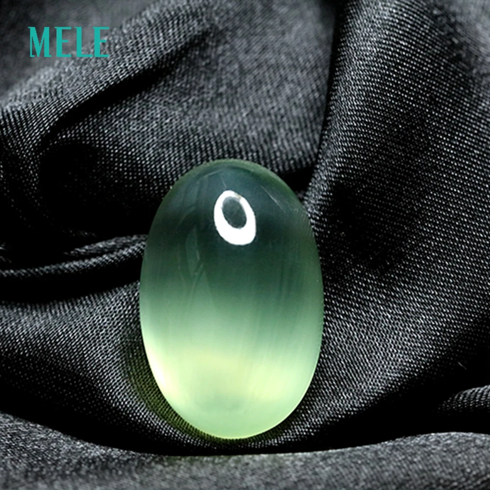 

Top quality Australia natural prehnite for jewelry making,Oval cut 24X15X10mm 30ct loose gemstone,use for luxury jewelry