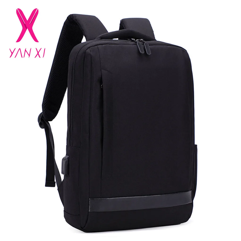 YANXI nueva Mochila para ordenador portátil antirrobo con carga USB Universal 15,0 pulgadas Oxford Mochila ordenador portátil para Xiaomi Mipad 13