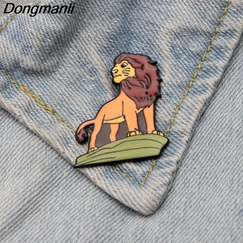 

20 pcs/lot Wholesale Pins DMLSKY Creative theme Brooches Cartoon Enamel Brooch For Women Men Tie Pins Clothes Pin M2892
