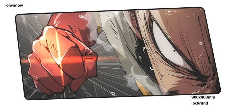 Size 900x400x2mm ONE PUNCH-MAN коврик для мыши в стиле эстетизма 900x400x2 мм коврик для мыши лучший игровой коврик для мыши геймер Инди поп коврик для мыши s Клавиатура ПК - Цвет: Size 900x400x2mm